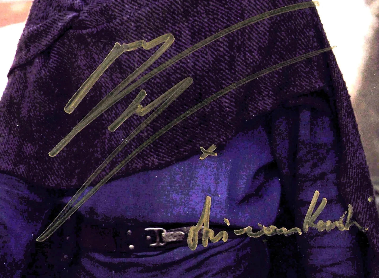 Ewan McGregor — Ewan McGregor SIGNED As Obi-Wan Kenobi STAR WARS 11 ½ x 8 ¼ COA, изображение 2