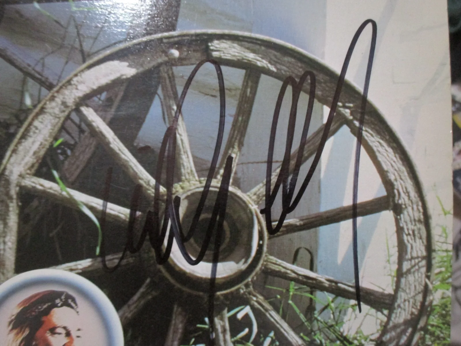 SIGNED WILLIE NELSON ALBUM (K-TEL, COUNTRY SUPER STARS, 1976)!!, image 2