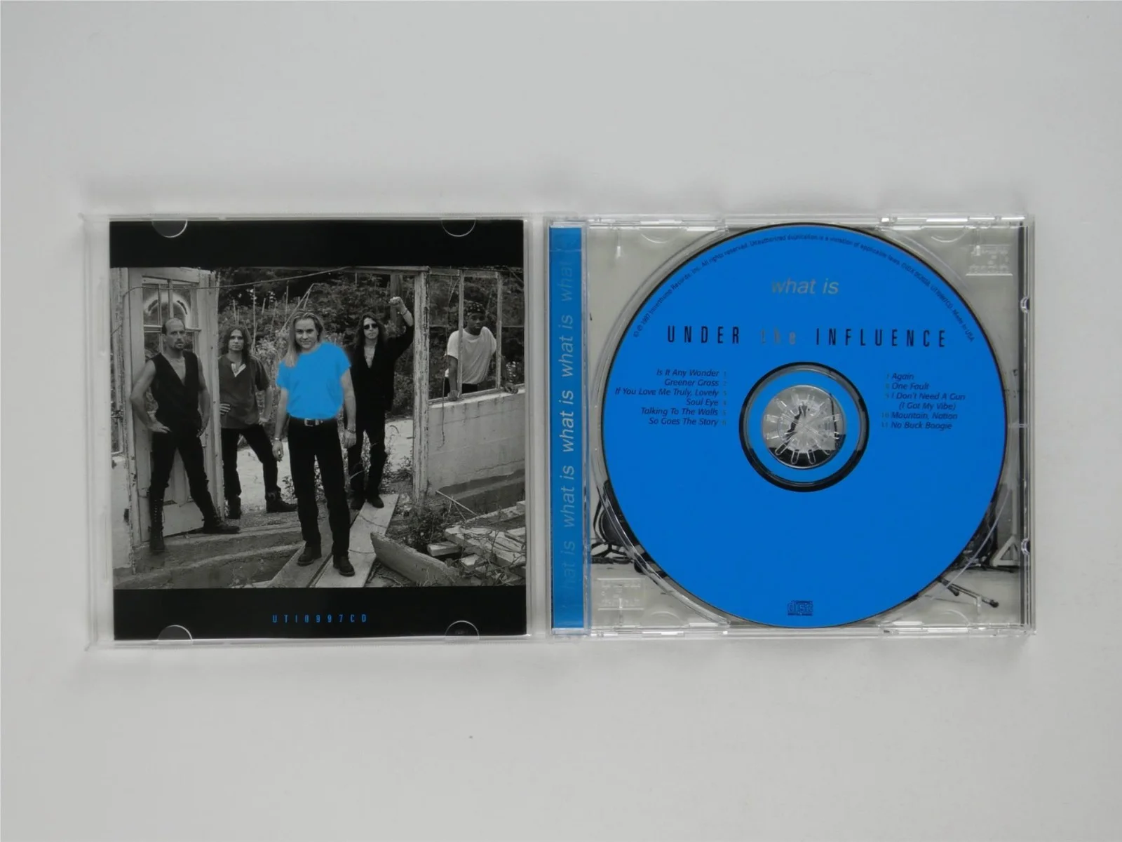 Under The Influence Signed What Is CD Cover Autographed Personalized To Don, image 3