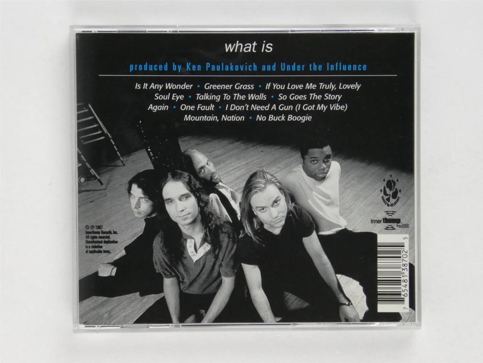 Under The Influence Signed What Is CD Cover Autographed Personalized To Don, image 4