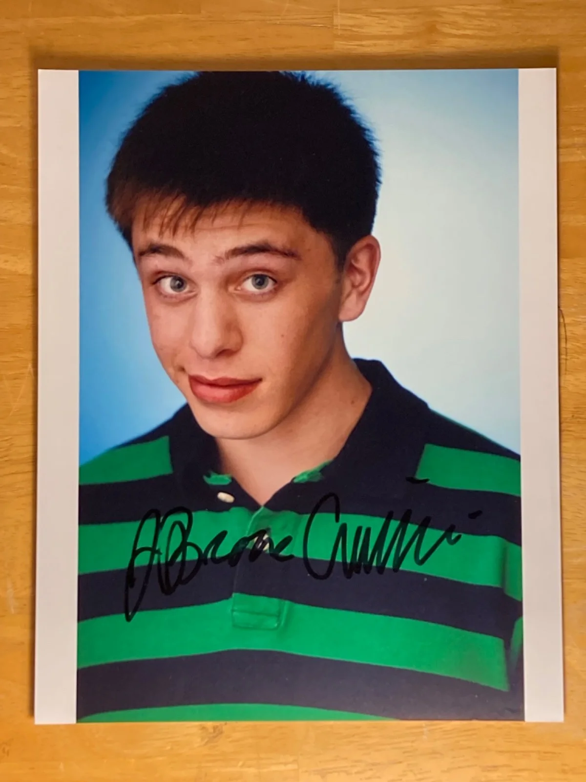 Hand SIGNED Brock Ciarlelli 8x10 Photo ABC Sitcom 'The Middle' (2009-2018), image 2