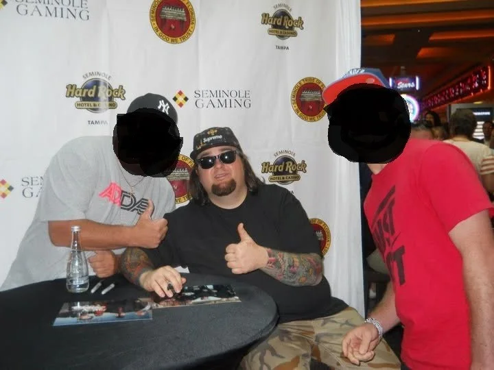 RICK/CHUMLEE/COREY — PAWN STARS (TV SHOW) AUTHENTIC SIGNED/AUTOGRAPHED 8X10 PHOTO-CHUMLEE RICK + 1, изображение 2