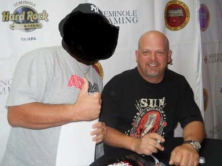 RICK/CHUMLEE/COREY — PAWN STARS (TV SHOW) AUTHENTIC SIGNED/AUTOGRAPHED 8X10 PHOTO-CHUMLEE RICK + 1, изображение 3