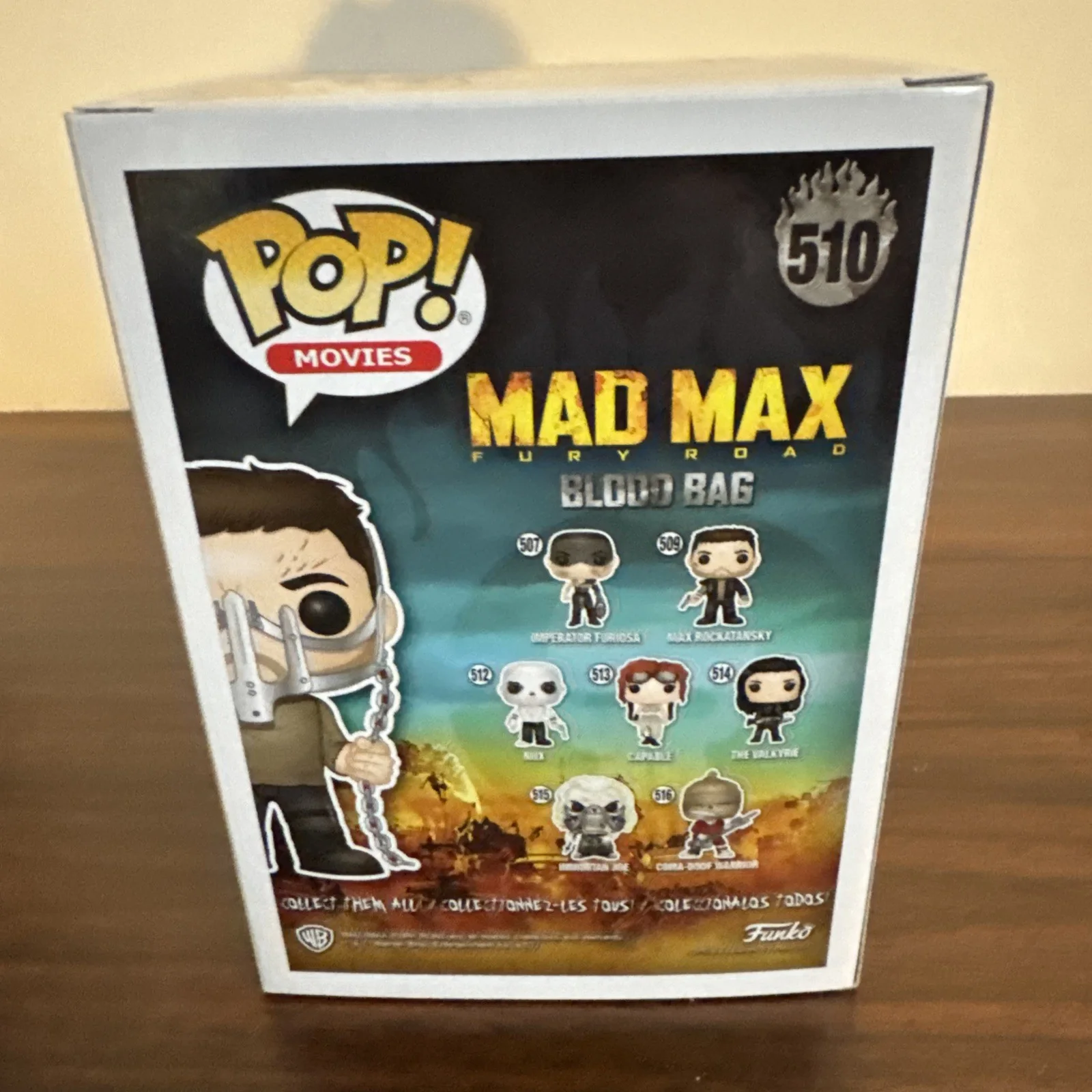 Funko Pop, Mad Max, Blood Bag, 510, Special Edition 2017, image 3