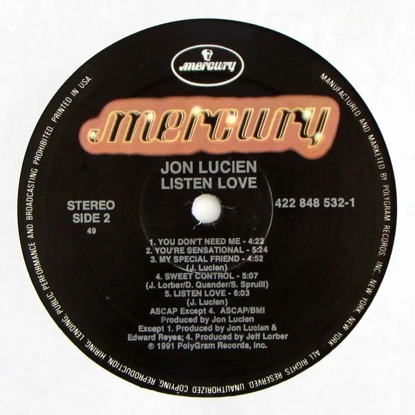 Jon Lucien - Listen Love (Vinyl LP), image 5