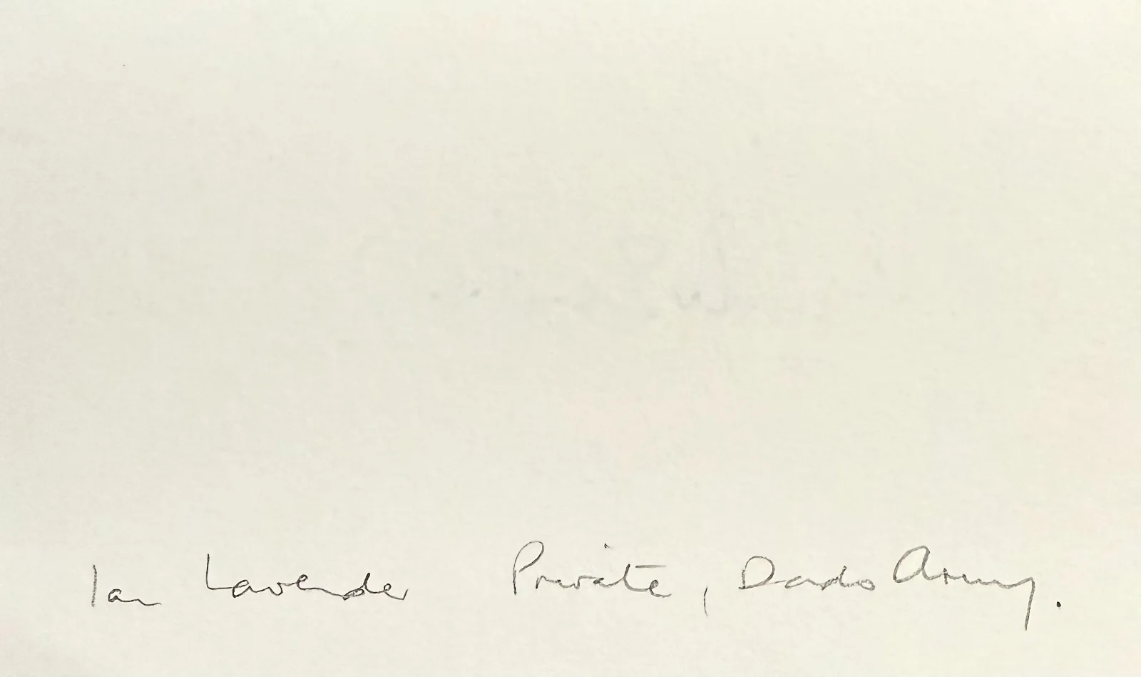 Ian Lavender — IAN LAVENDER Signed Autographed 3"x 5" INDEX CARD Dad's Army Not Now, Comrade, image 4