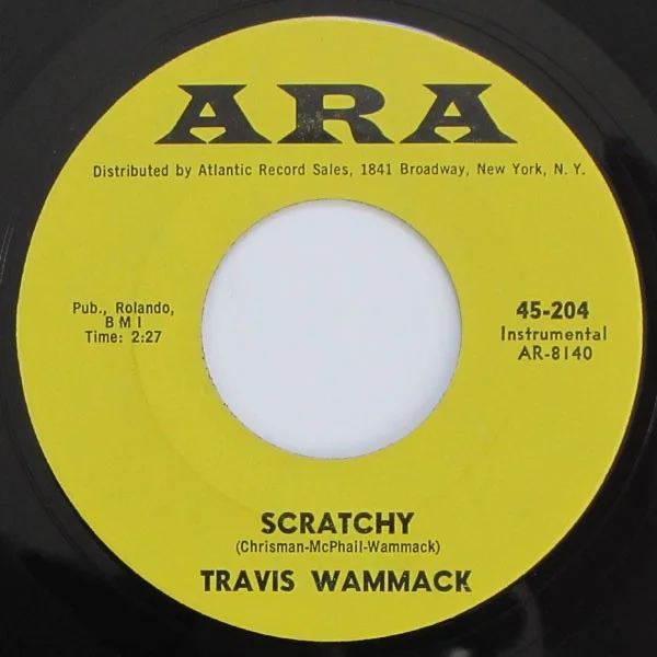 Travis Wammack - Fire Fly / Scratchy (7-inch Vinyl Single), image 2