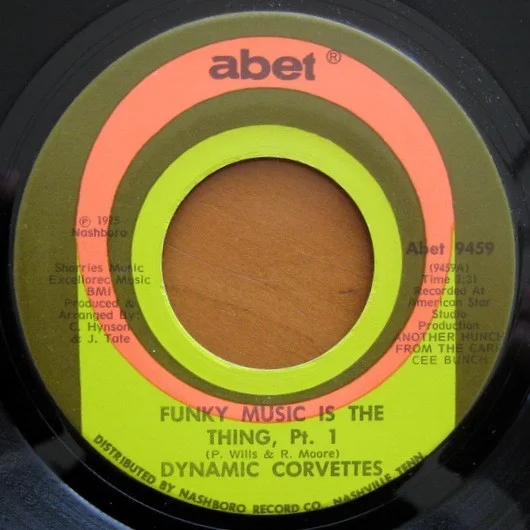 Dynamic Corvettes - Funky Music Is The Thing / Pt.2, image 2