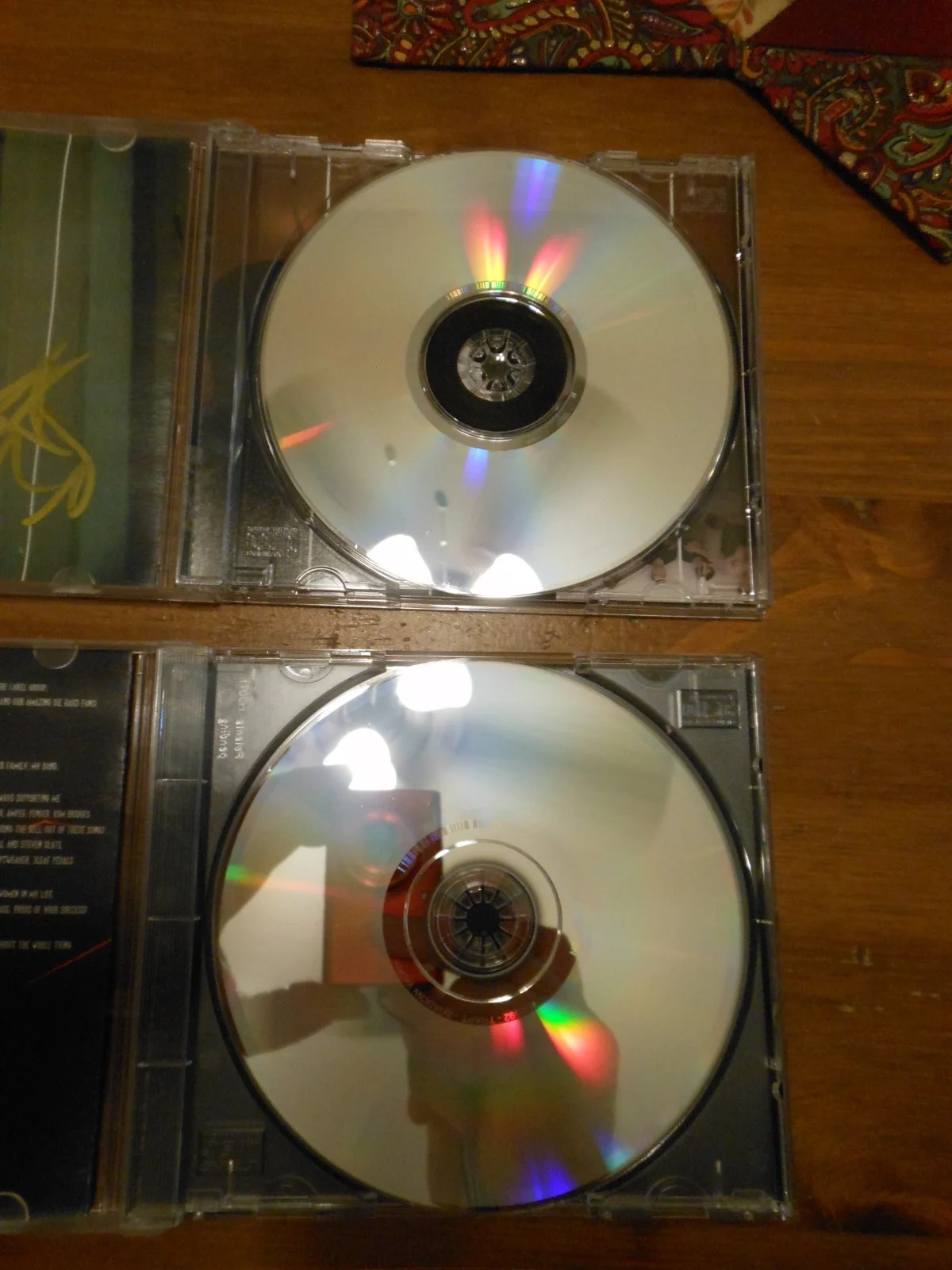 TRAPT Autograph Signed CD Trapt and Shadow Work both signed, изображение 2