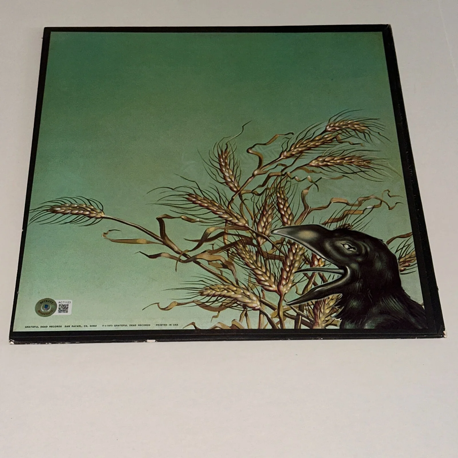 BOB WEIR & PHIL LESH Signed Grateful Dead LP ALBUM COVER Beckett (BAS) LOA, изображение 4
