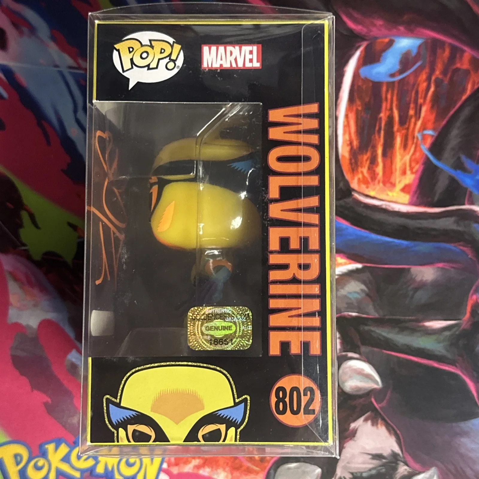 HUGH JACKMAN - Signed Funko Pop - With COA - Target Exclusive - #802 -, image 3