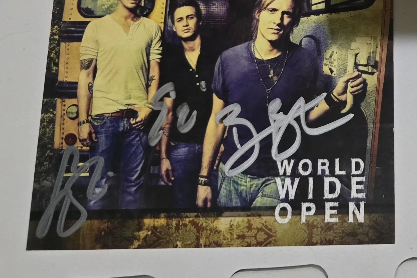 Love and Theft Autographed CD Insert & Booklet, image 2