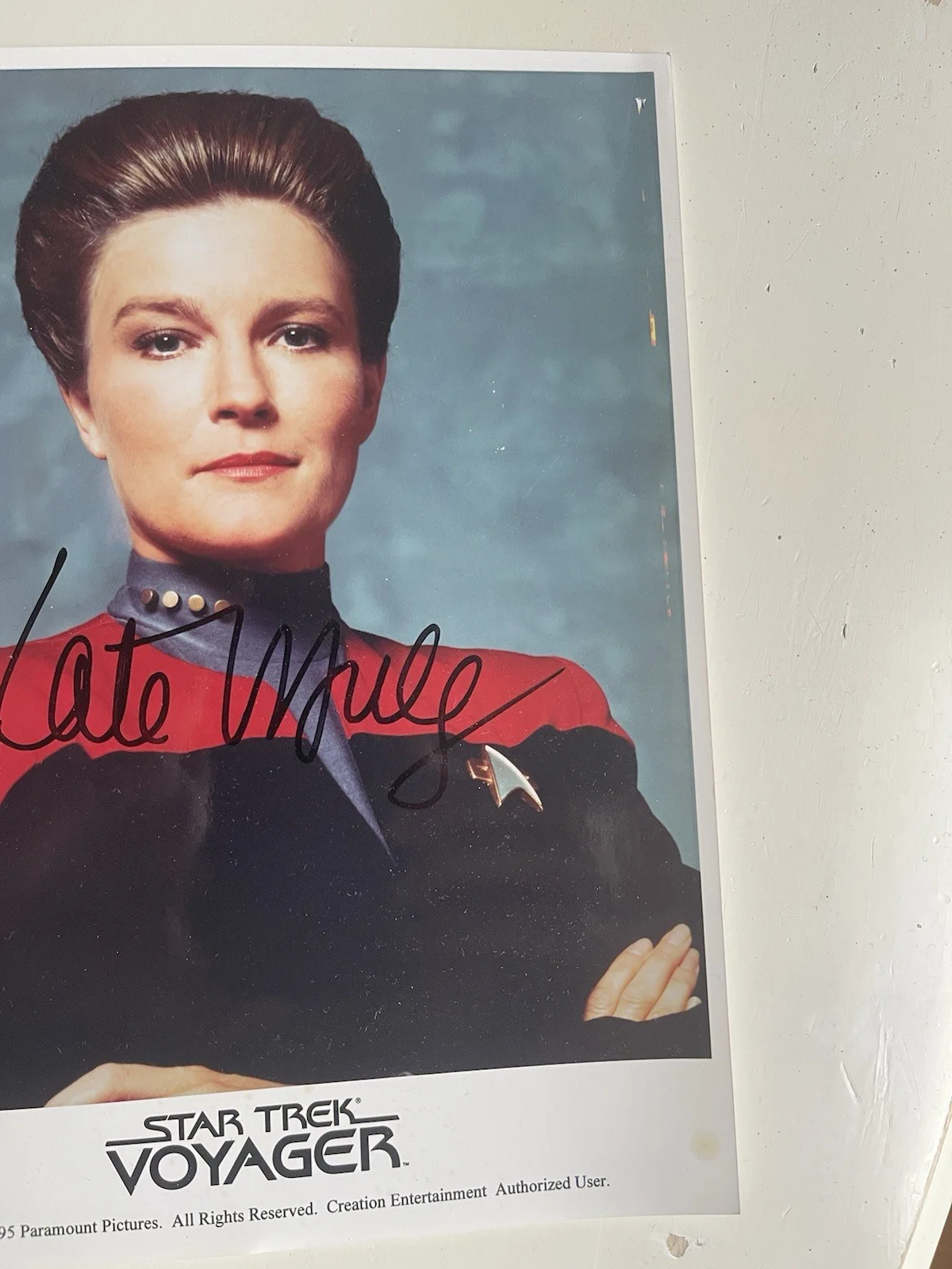 Kate Mulgrew — Kate Mulgrew Star Trek Voyager Autographed 8x10, изображение 5