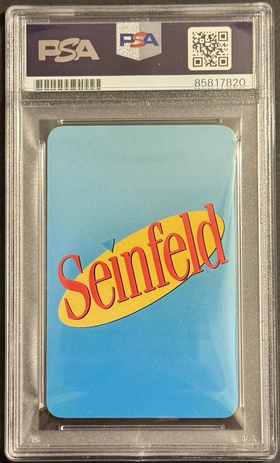 Jerry Seinfeld — Jerry Seinfeld Signed Autographed Playing Card PSA/DNA Slabbed Rare Jokers, image 2
