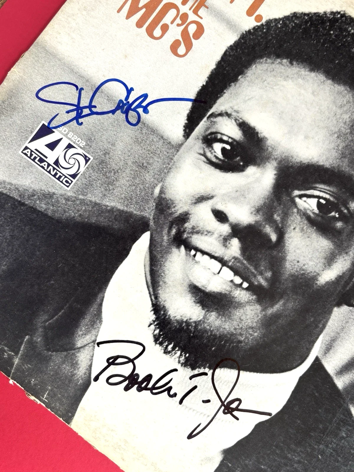 BOOKER T JONES and STEVE CROPPER Signed HITS Vinyl RECORD JSA COA Green Onions, image 3