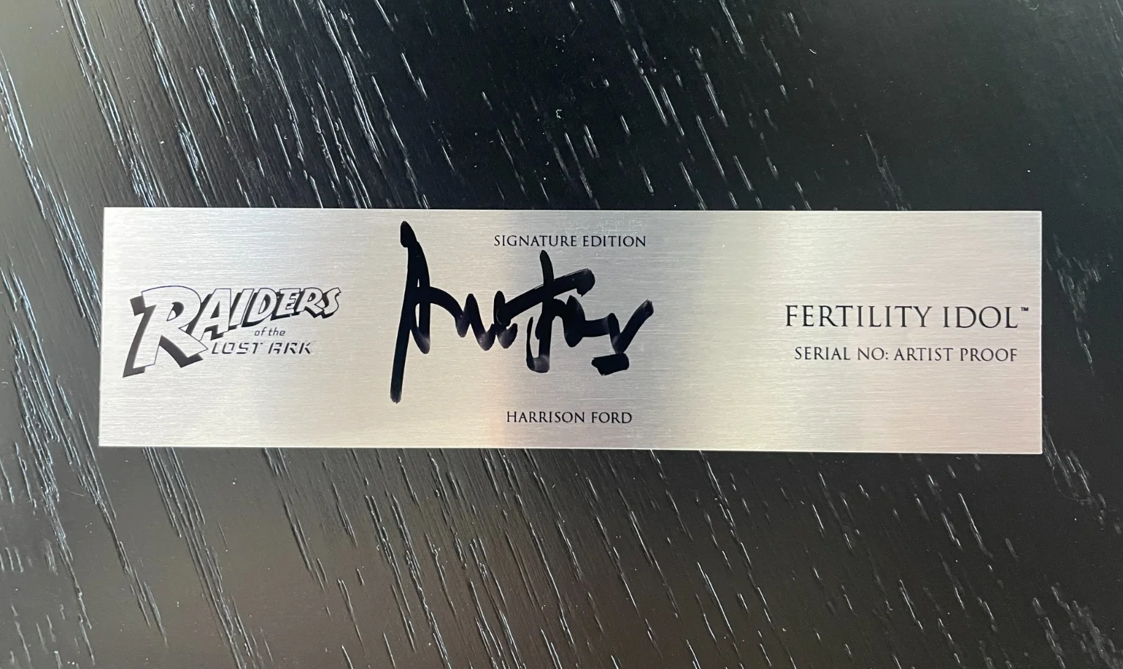 Harrison Ford — Harrison Ford Signed EFX Style Plaque. Indiana Jones. Beckett WITNESSED., изображение 2