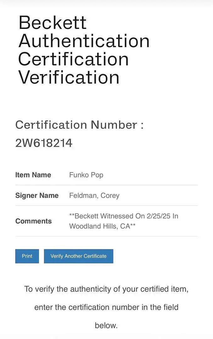 Corey Feldman signed "Donatello" Funko #17 (TMNT) - Beckett COA, изображение 5