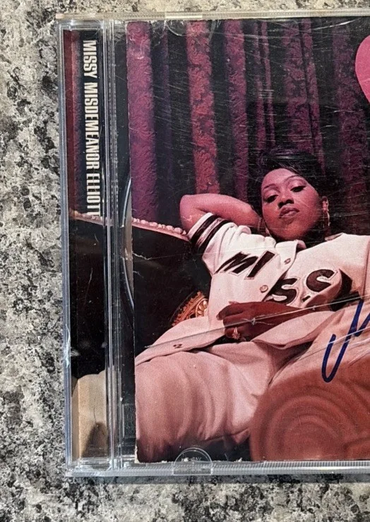 Supa Dupa Fly by Missy Elliott (CD, 1997) Autographed Hand Signed CD 2 Autos 🔥, изображение 2