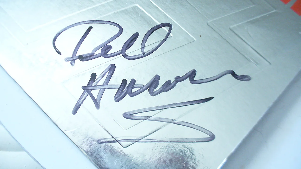 KISS MANAGER Bill Aucoin - Signed Autograph Double Platinum Record Album, image 2