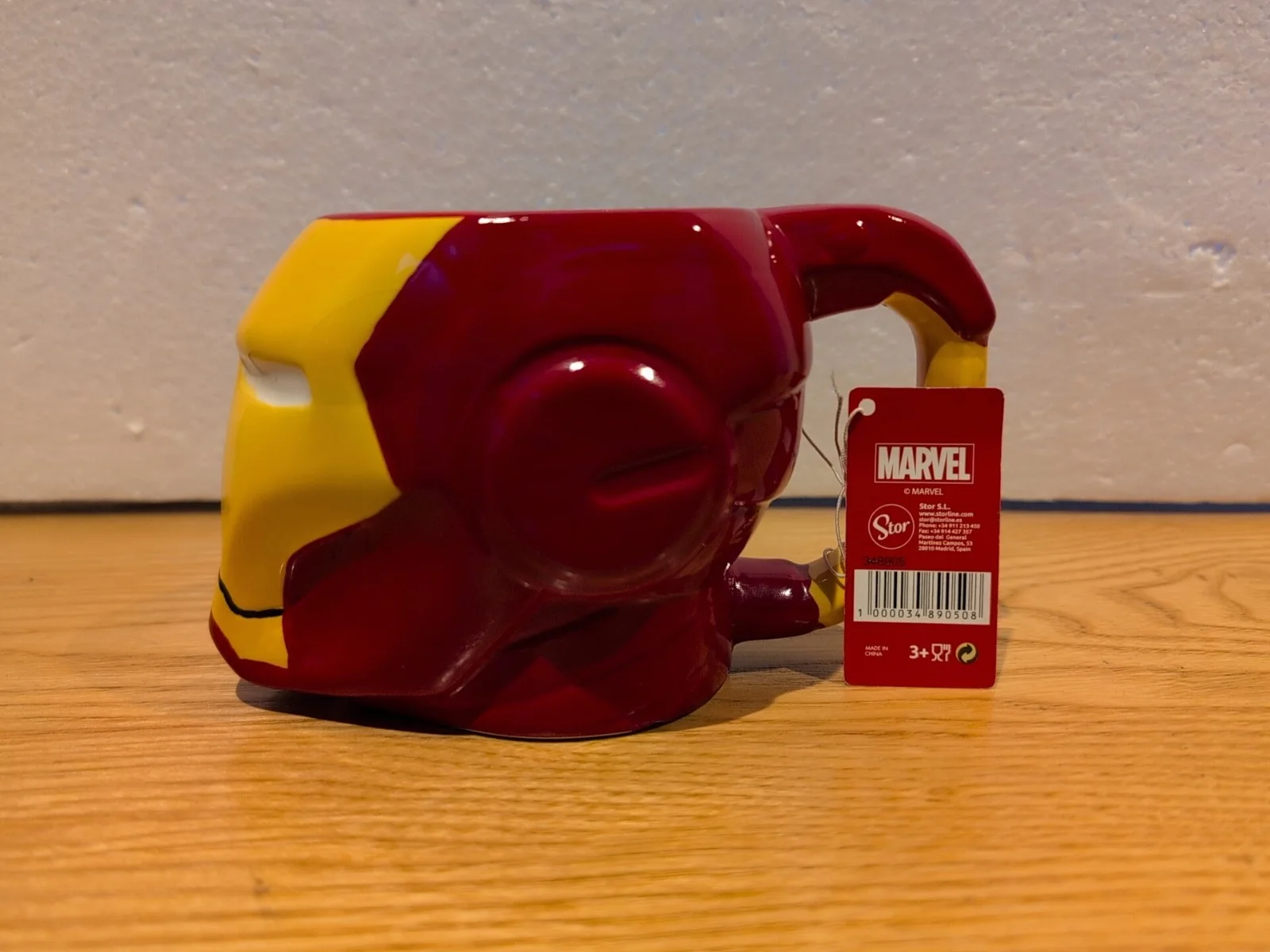 Marvel Iron Man 3D Ceramic Mug Collectible Superhero Collectible Coffee Mug Cup, image 3