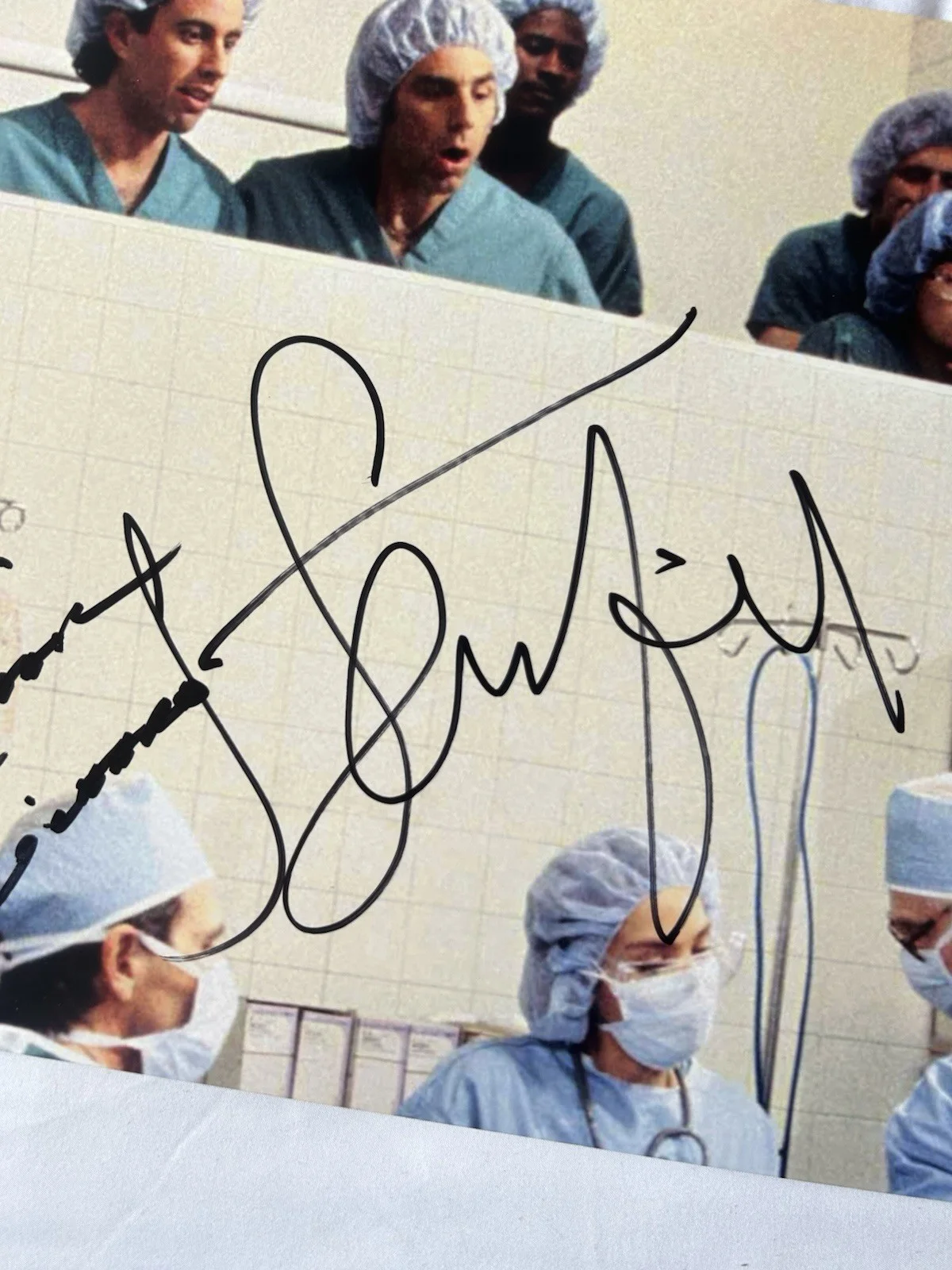 Jerry Seinfeld, Michael Richards — Jerry Seinfeld & Michael Richards Signed 11x14 Photo Junior Mints JSA COA, image 3