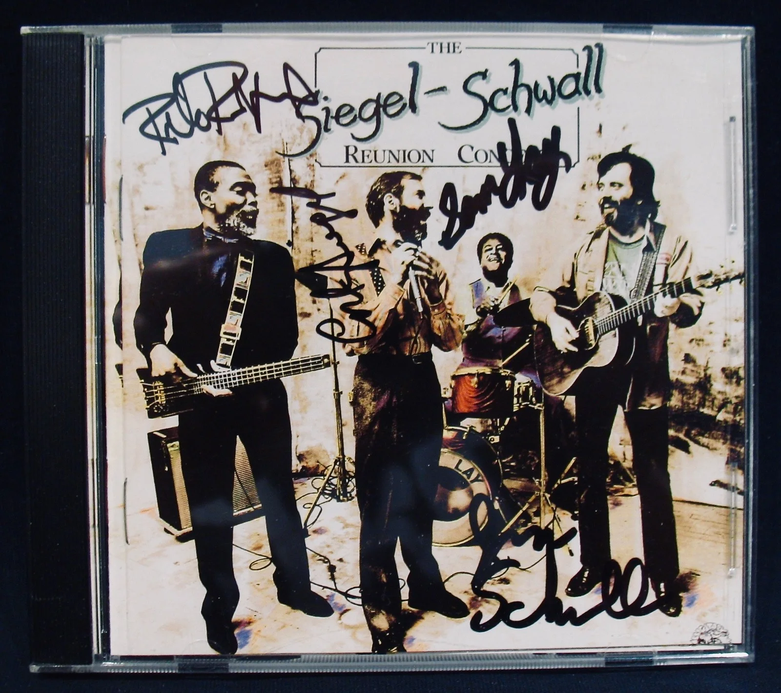 SIEGEL SCHWALL ✦ Reunion Concert ✦ Rare Fully Signed Blues CD~ALLIGATOR #4760, image 3