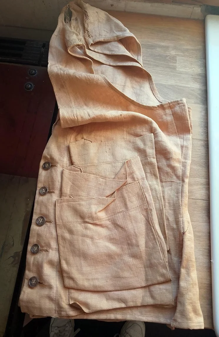 20th Century Fox Wardrobe Waistcoat Worn by James Mason – 5 Fingers Film 1952, изображение 2