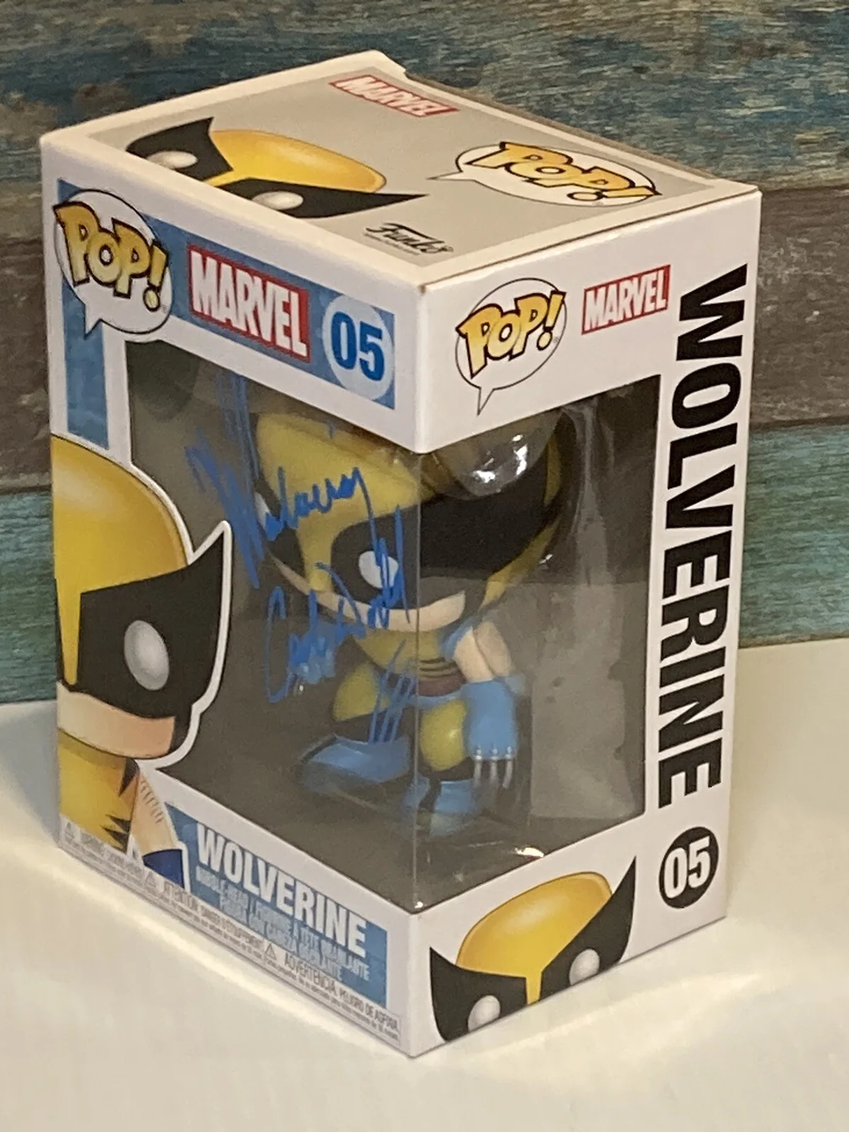 Funko POP! Marvel: Wolverine 05 Signed Autographed Cal Dodd X-men 97, image 2