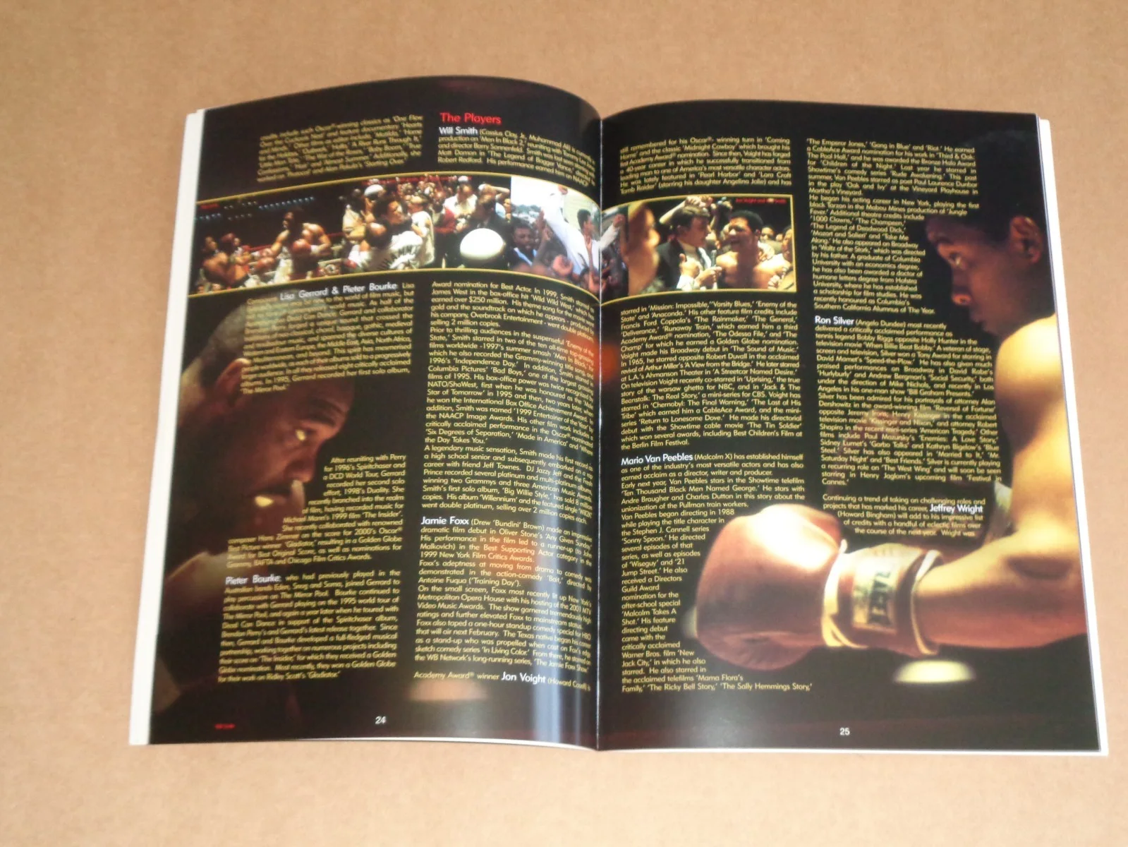 Will Smith - Ali - 2001 Royal Film Performance Brochure, image 3