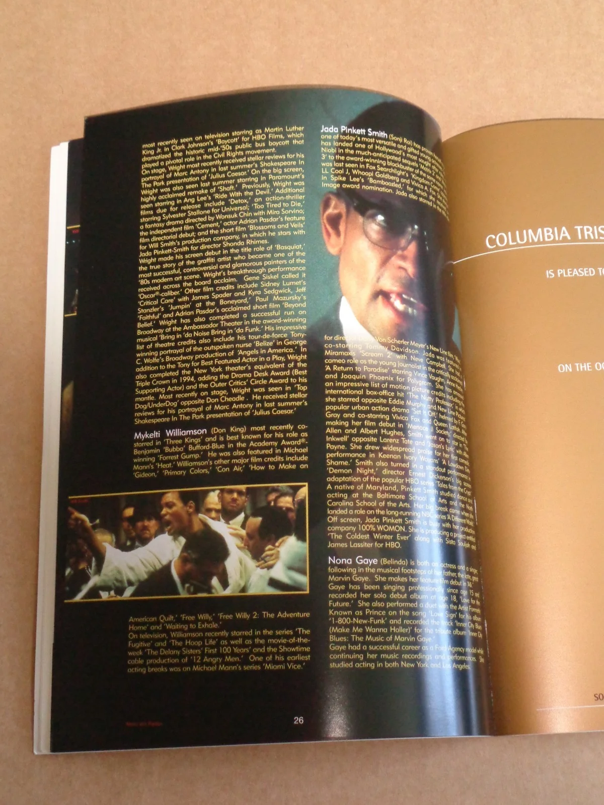 Will Smith - Ali - 2001 Royal Film Performance Brochure, image 4