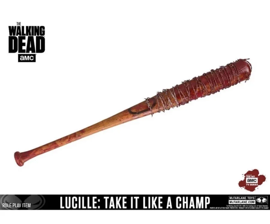 The Walking Dead: Lucille Take It Like A Champ Edition (McFarlane) Baseball Bat, image 2