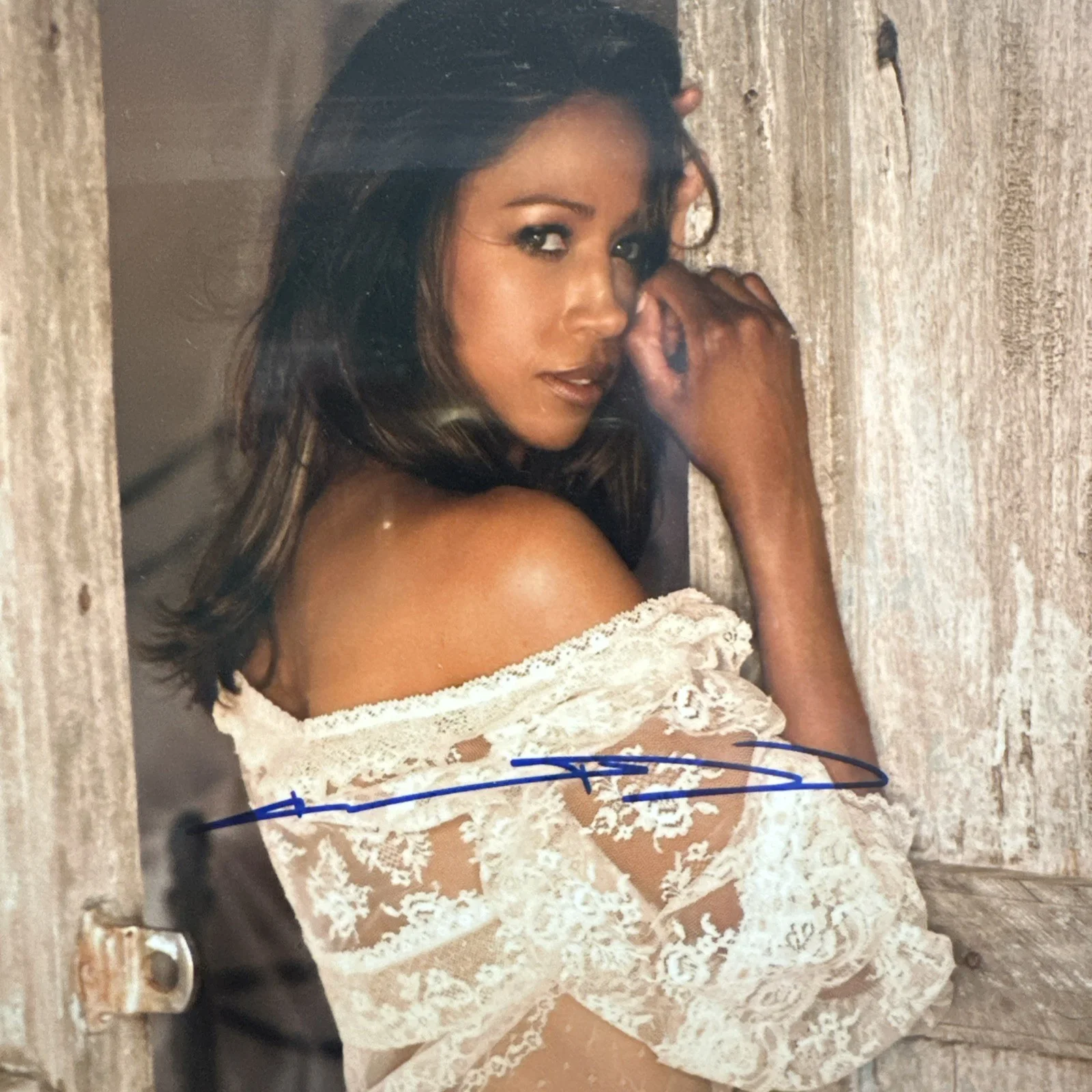 Stacey Dash seductive signed 8x10 photo actress autograph ~ JSA COA, image 2