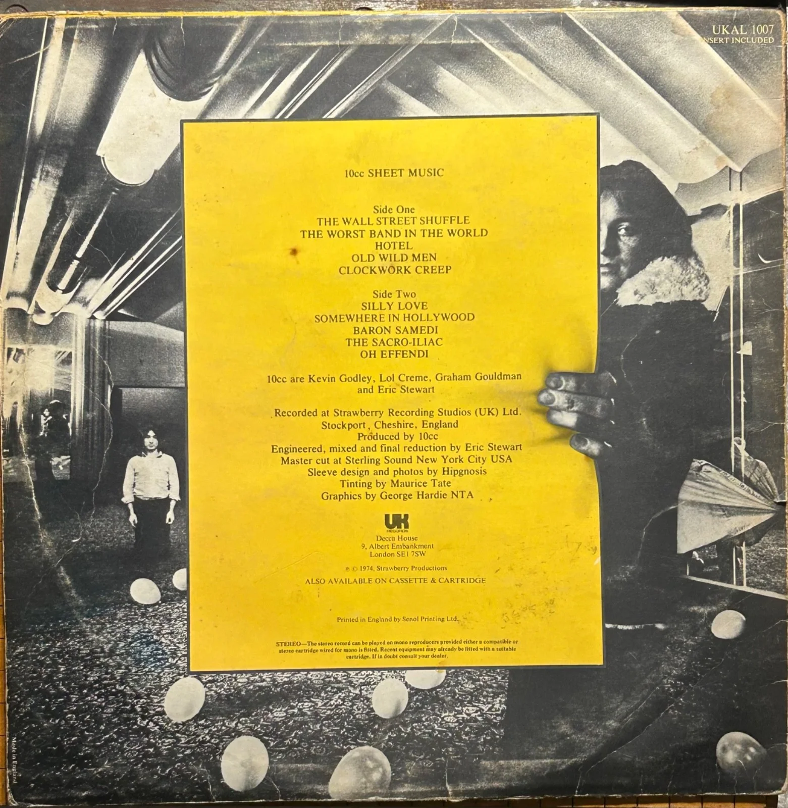 10 CC—SIGNED ALBUM—GOUDMAN•STEWART•GODLEY•CREME—I’m Not In/Things We Do For Love, изображение 4