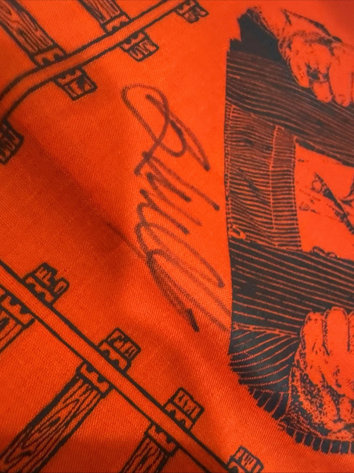 Rare Vintage Grand Ole Opry Boxcar Willie Handkerchief-Bandana. Signed, изображение 3