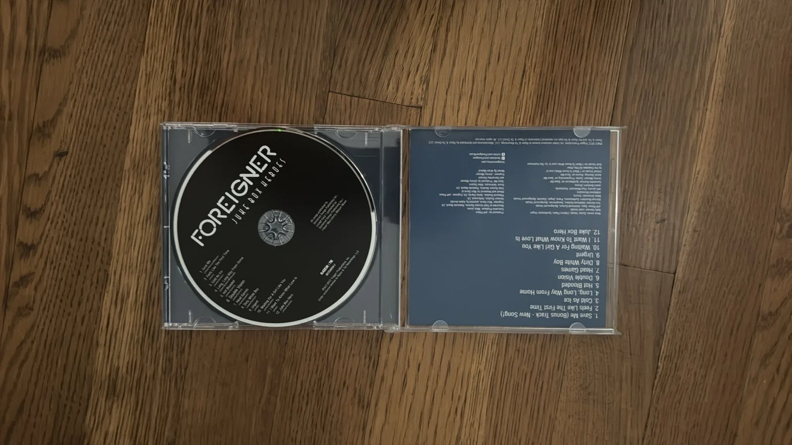Foreigner Signed CD Juke Box Heroes, image 2