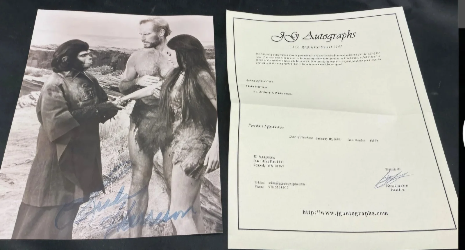 Linda Harrison Signed Photo 8x10 Autograph w/ COA Planet of the Apes, изображение 4
