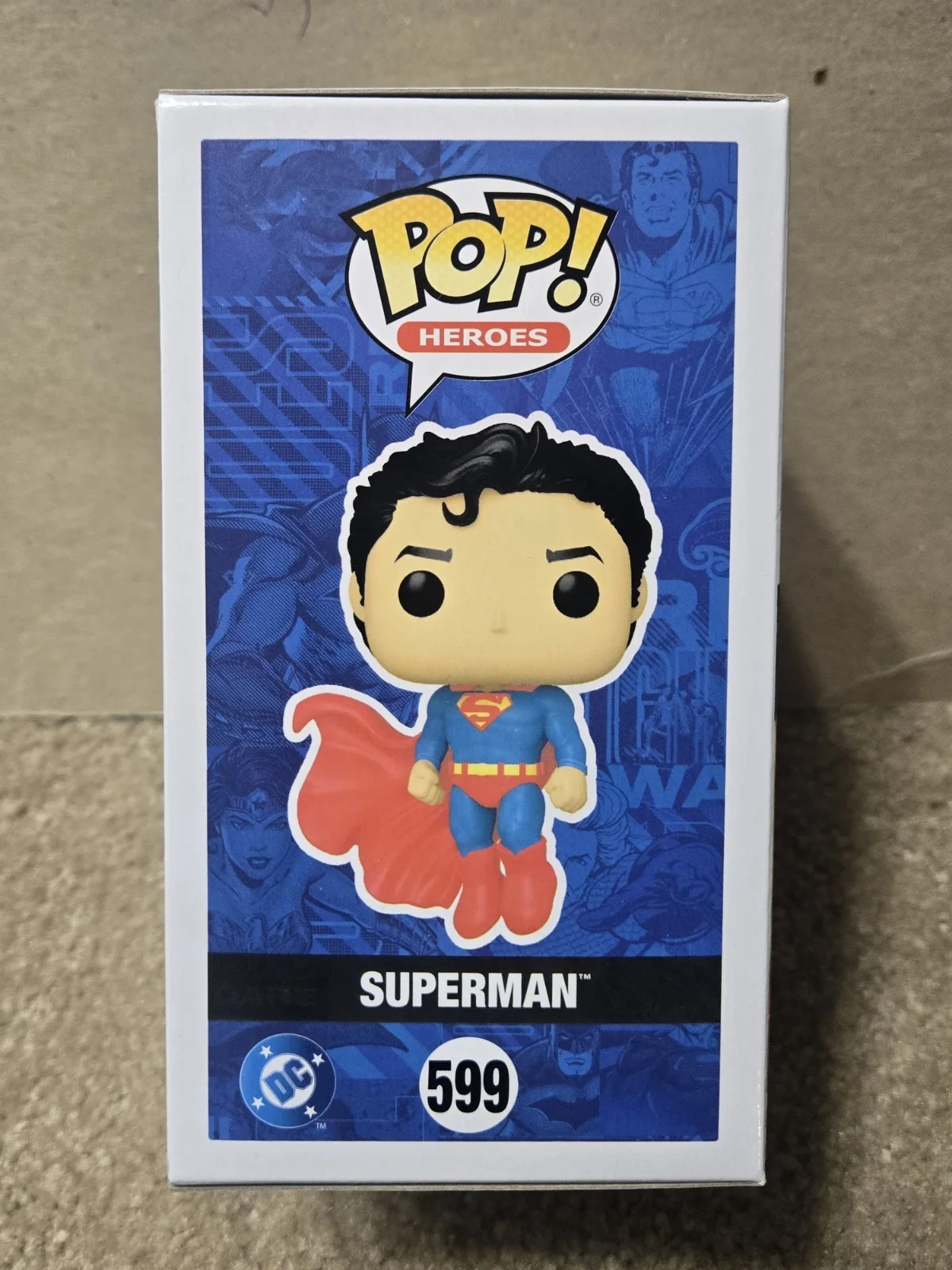 Tom Welling/Brandon Routh/Tyler Hoechlin — Brandon Routh/Tyler Hoechlin/Tom Welling TRIPLE SIGNED Superman Funko! JSA COA, изображение 4
