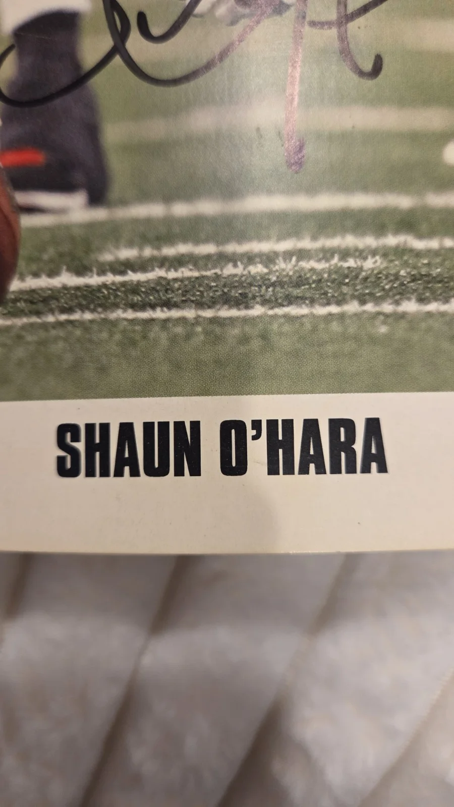 Shaun O Hara — Shaun O HARA SIGNED 8X 10 PICTURE, image 3