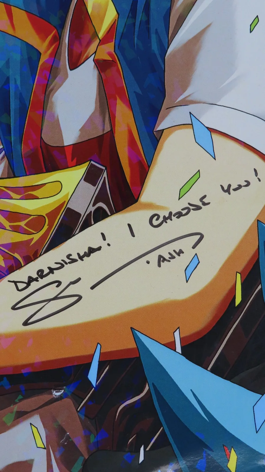 Sarah Natochenny autographed signed 11x17 photo Pokemon, изображение 4