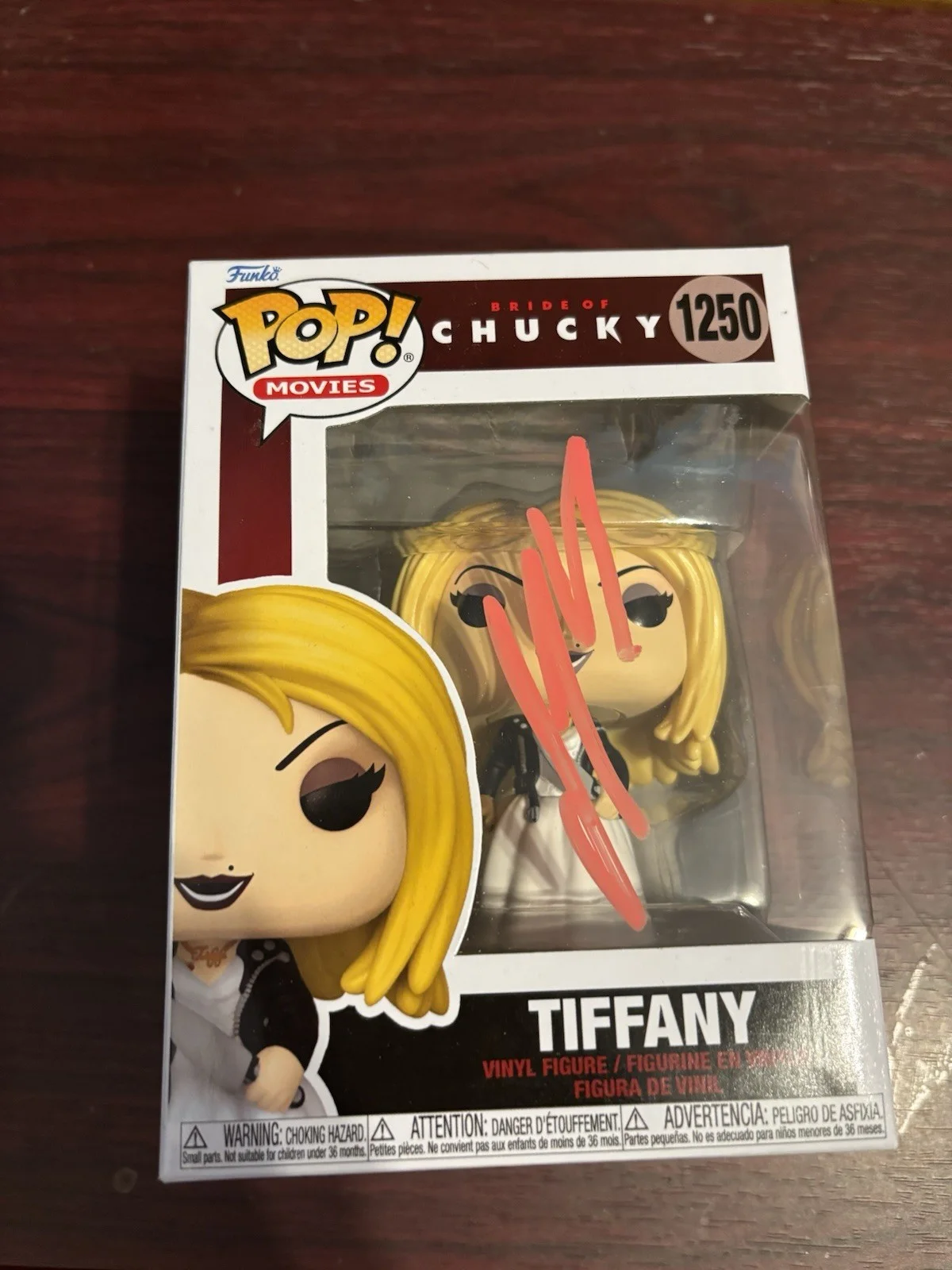 Jennifer Tilly — Jennifer Tilly signed / Autographed Bride of Chucky Tiffany Funko Pop New