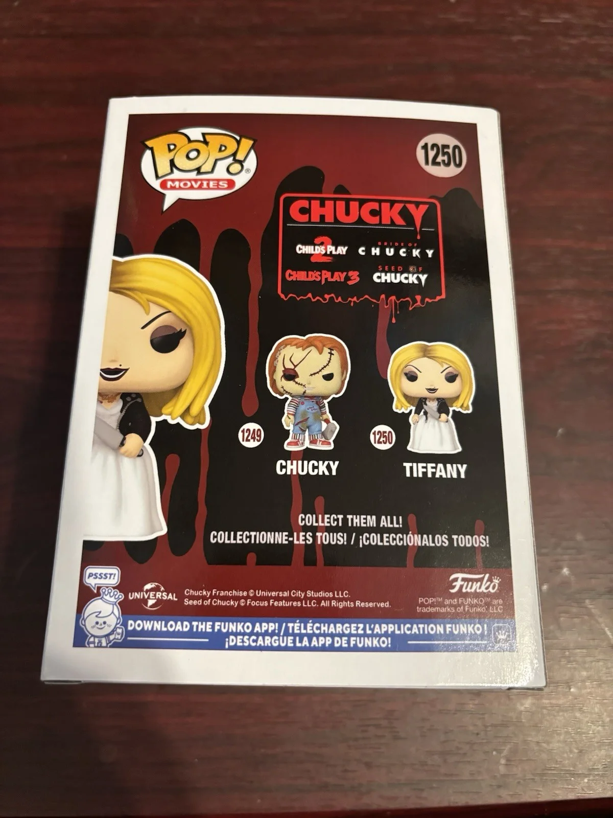 Jennifer Tilly — Jennifer Tilly signed / Autographed Bride of Chucky Tiffany Funko Pop New, изображение 3