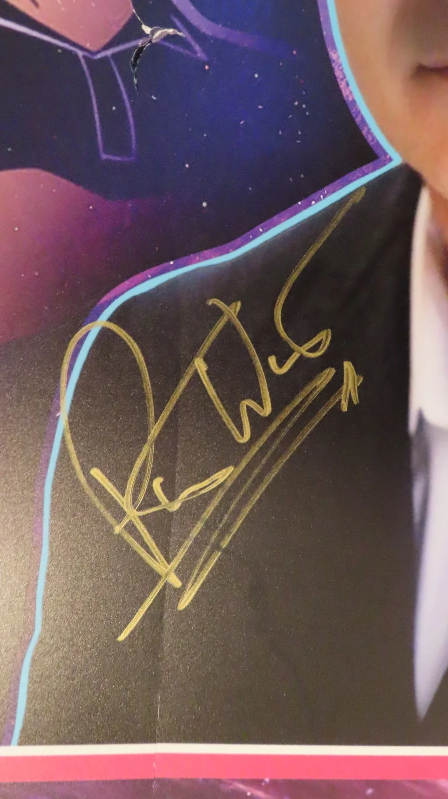 Patrick Warburton signed 24X72 Panel from Galaxycon, изображение 5
