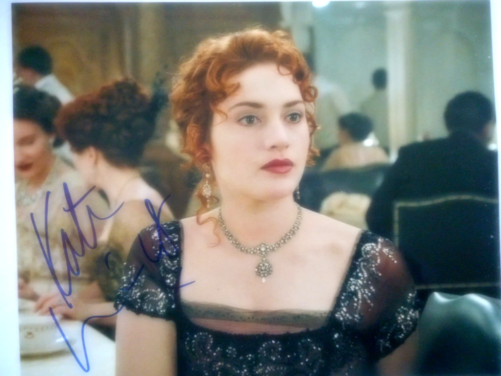 Kate Winslet — Kate Winslet Autographed Titanic (Rose) Young 8x10 Photo COA & #d Holo, изображение 2
