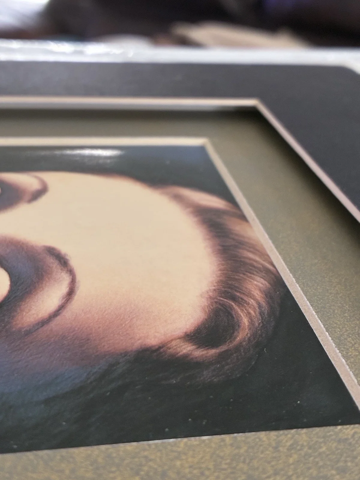 Legendary MARLENE DIETRICH — Legendary Film Star MARLENE DIETRICH (d. 1992) Signed Autographed Color Dbl Matt, изображение 4