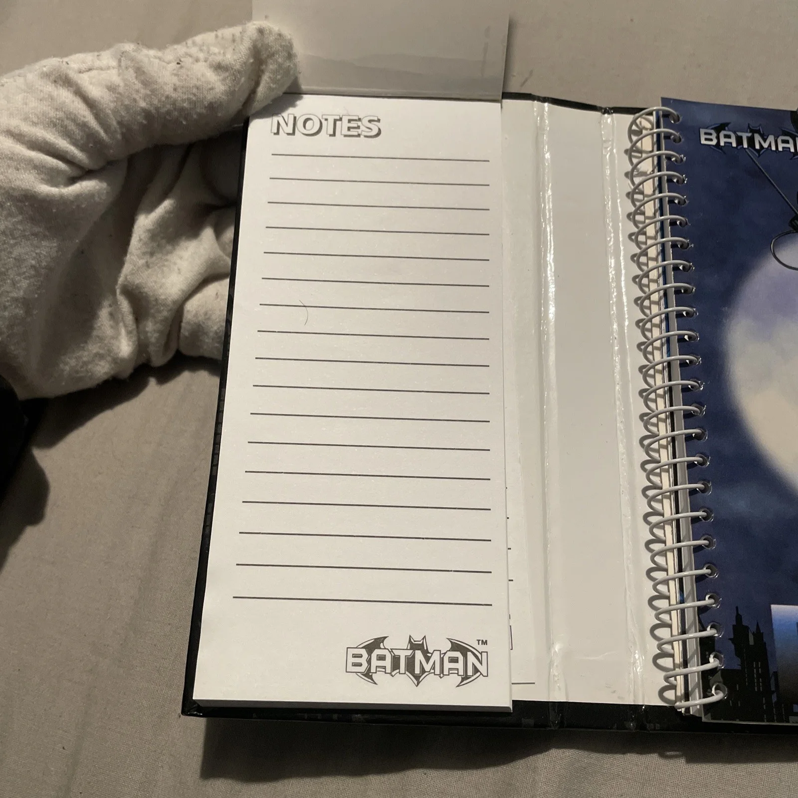 Rare Vintage 2002 Batman Organiser - Notes, Diary and Study Pad - Unused, image 5