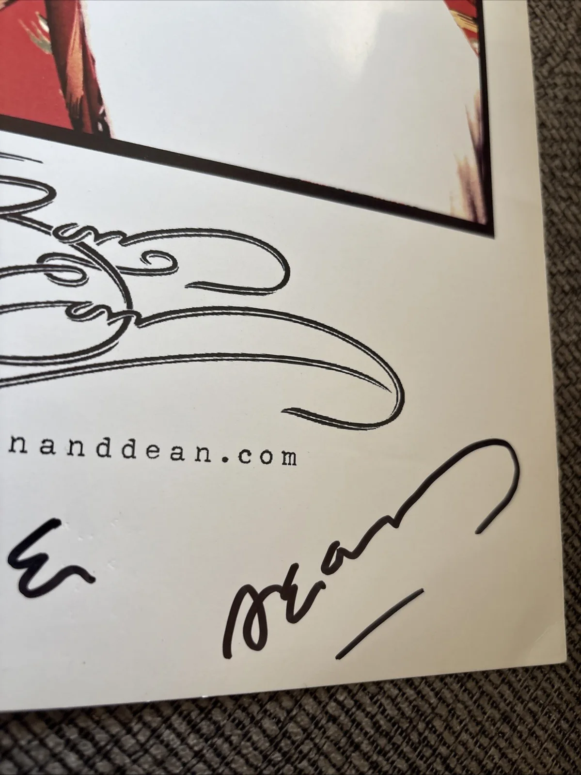 JAN & DEAN Signed 8.5x11 Photo Damaged Autographed Promo Picture Vintage, изображение 3
