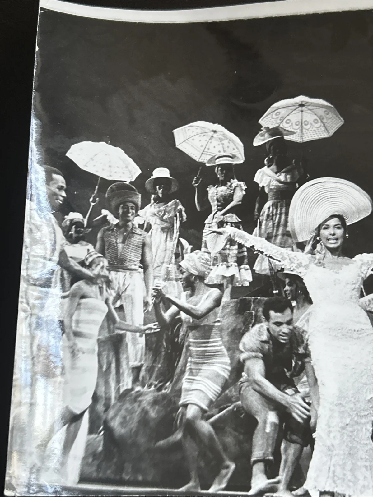 Original Movie Still Press Photo Lena Horne Signed "Jamaica" 1958 T393, изображение 3