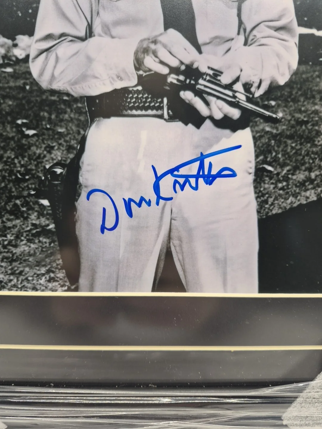 Don Knotts — Don Knotts Coa Signed Barney Fife 8x10 Photo Autograph Framed, image 3