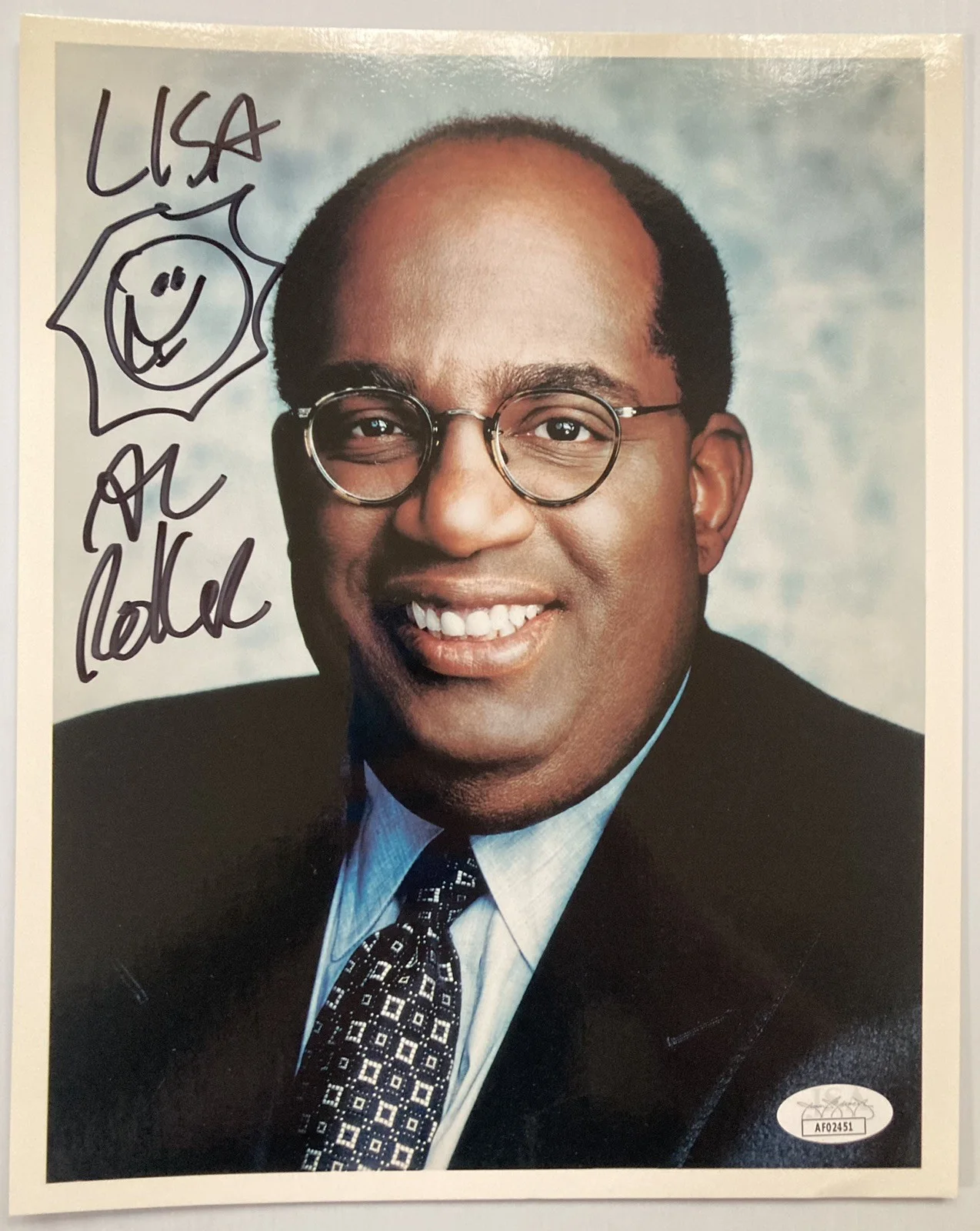Al Roker — NBC Today Show Al Roker Signed Autograph 8x10 Photo - JSA Cert - FREE S&H!, image 2