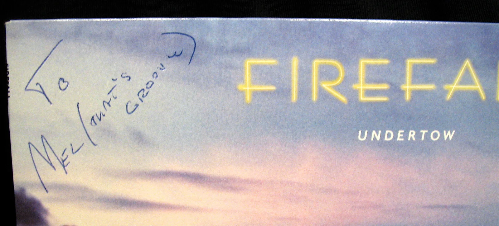 FIREFALL-Autographed UNDERTOW Promotional Only Album, image 3
